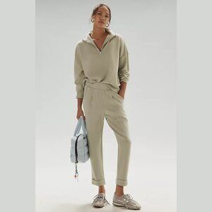 NEW Varley - Size Medium, Women's The Rolled Cuff Pants - Light Green